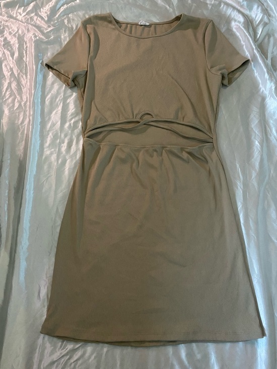 Cotton On Dresses & Skirts - 🔥tan cut out dress